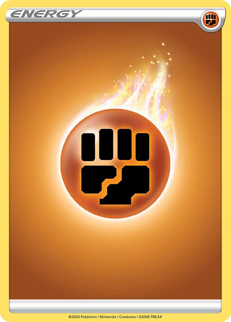 Sword & Shield Fighting Energy Pokémon card
