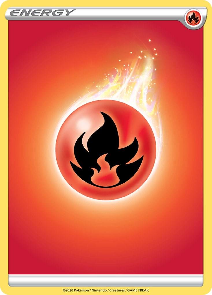 Sword & Shield Fire Energy Pokémon card