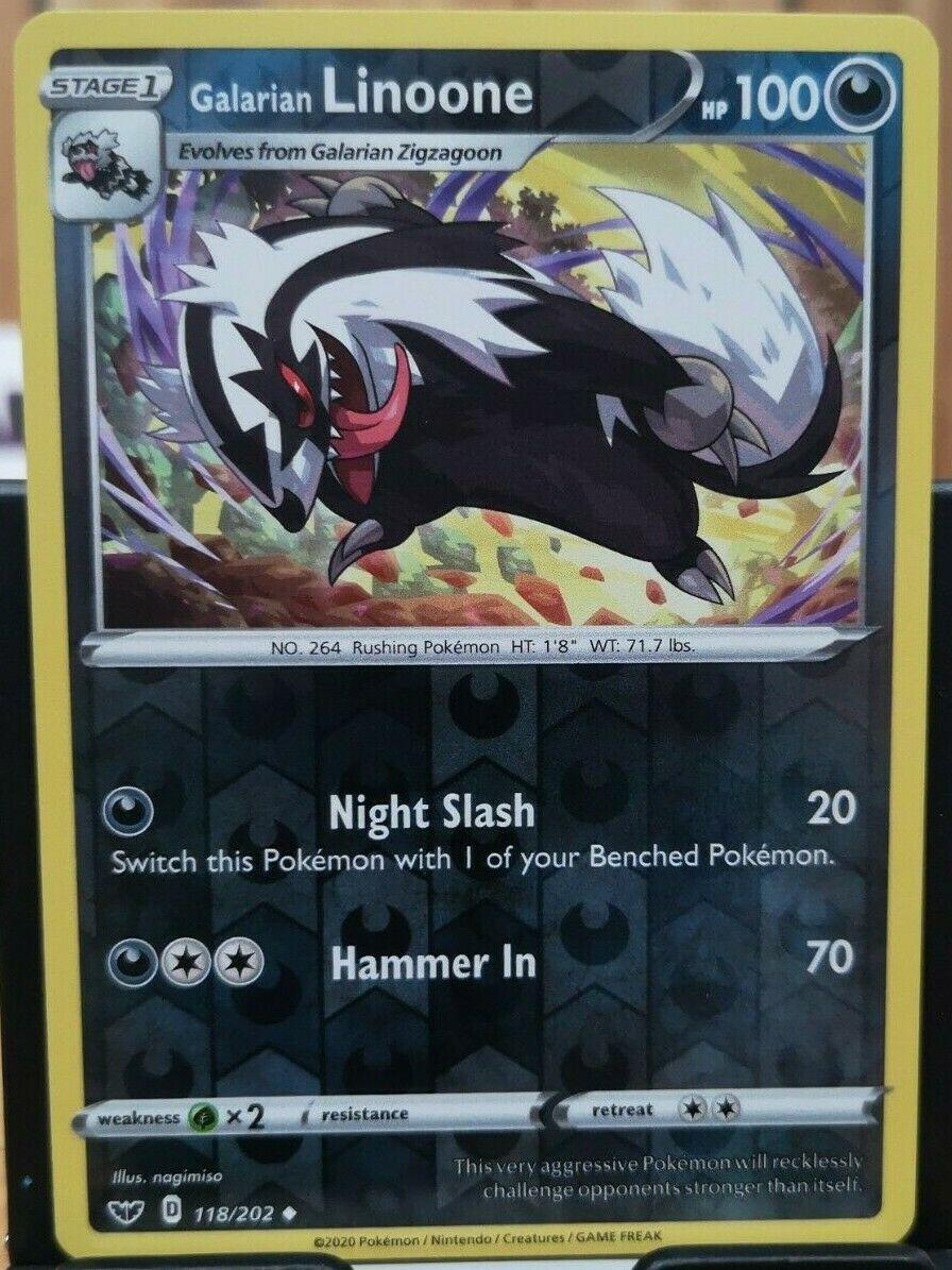 Galarian Linoone [Reverse Holo]