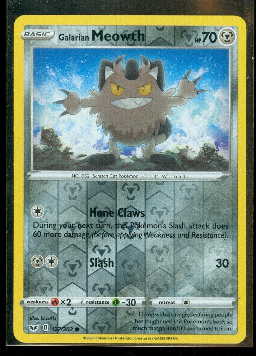 Galarian Meowth [Reverse Holo]