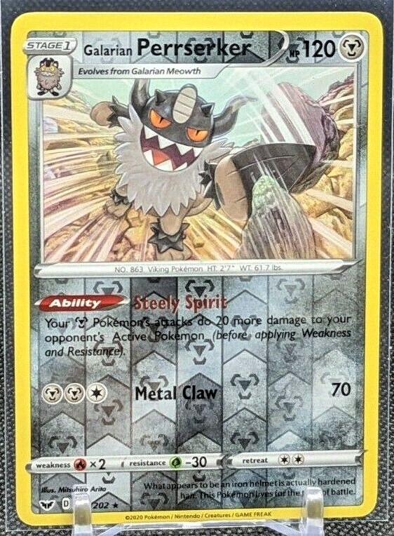 Galarian Perrserker [Reverse Holo]