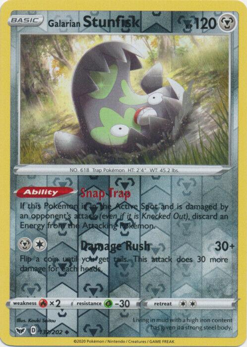 Galarian Stunfisk [Reverse Holo]