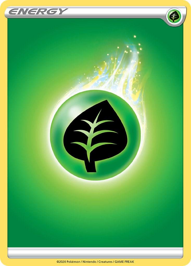 Sword & Shield Grass Energy Pokémon card