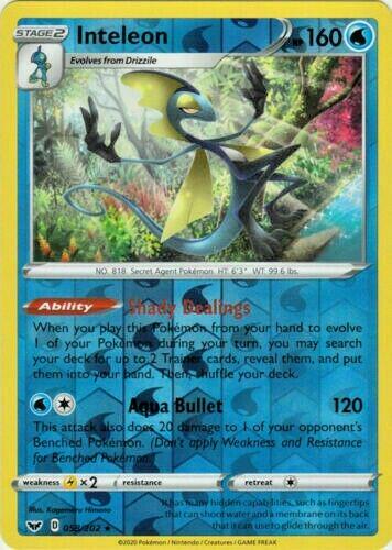 Inteleon [Reverse Holo]
