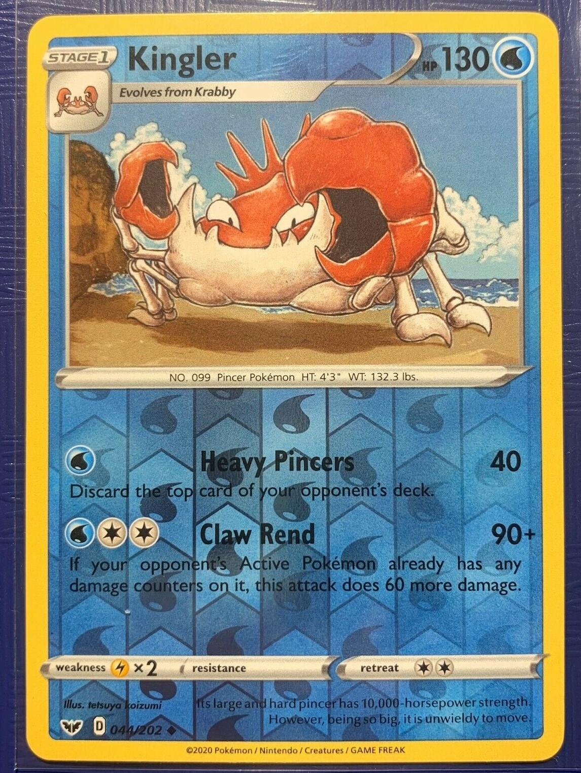 Kingler [Reverse Holo]
