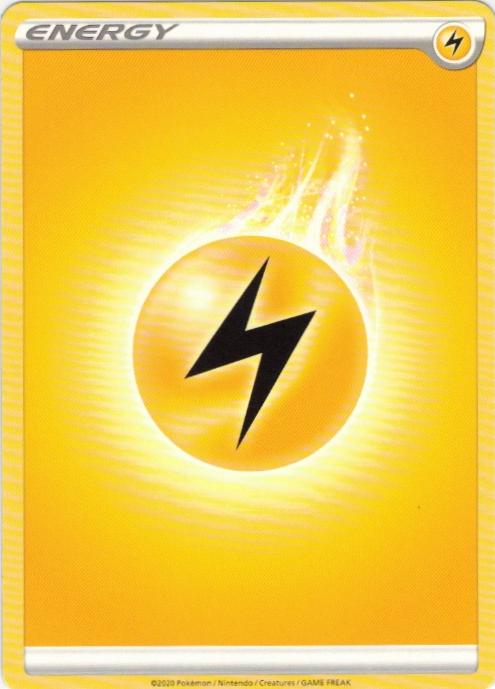 Sword & Shield Lightning Energy Pokémon card
