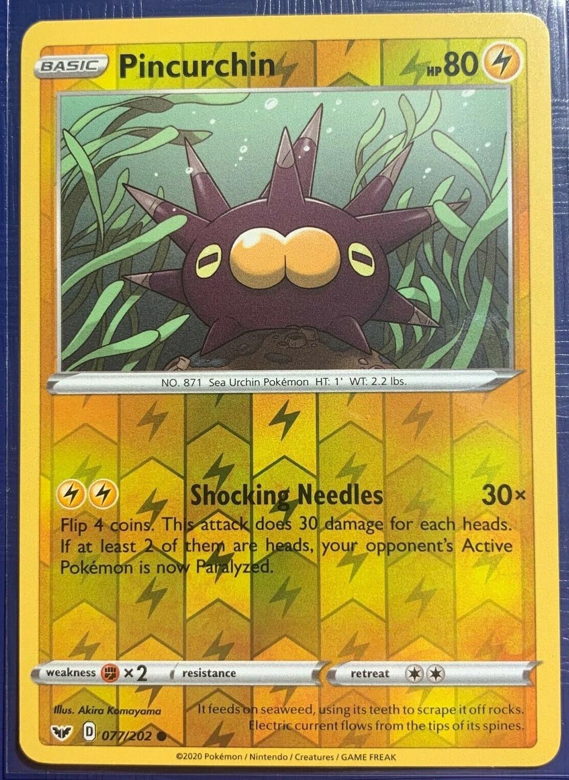Pincurchin [Reverse Holo]
