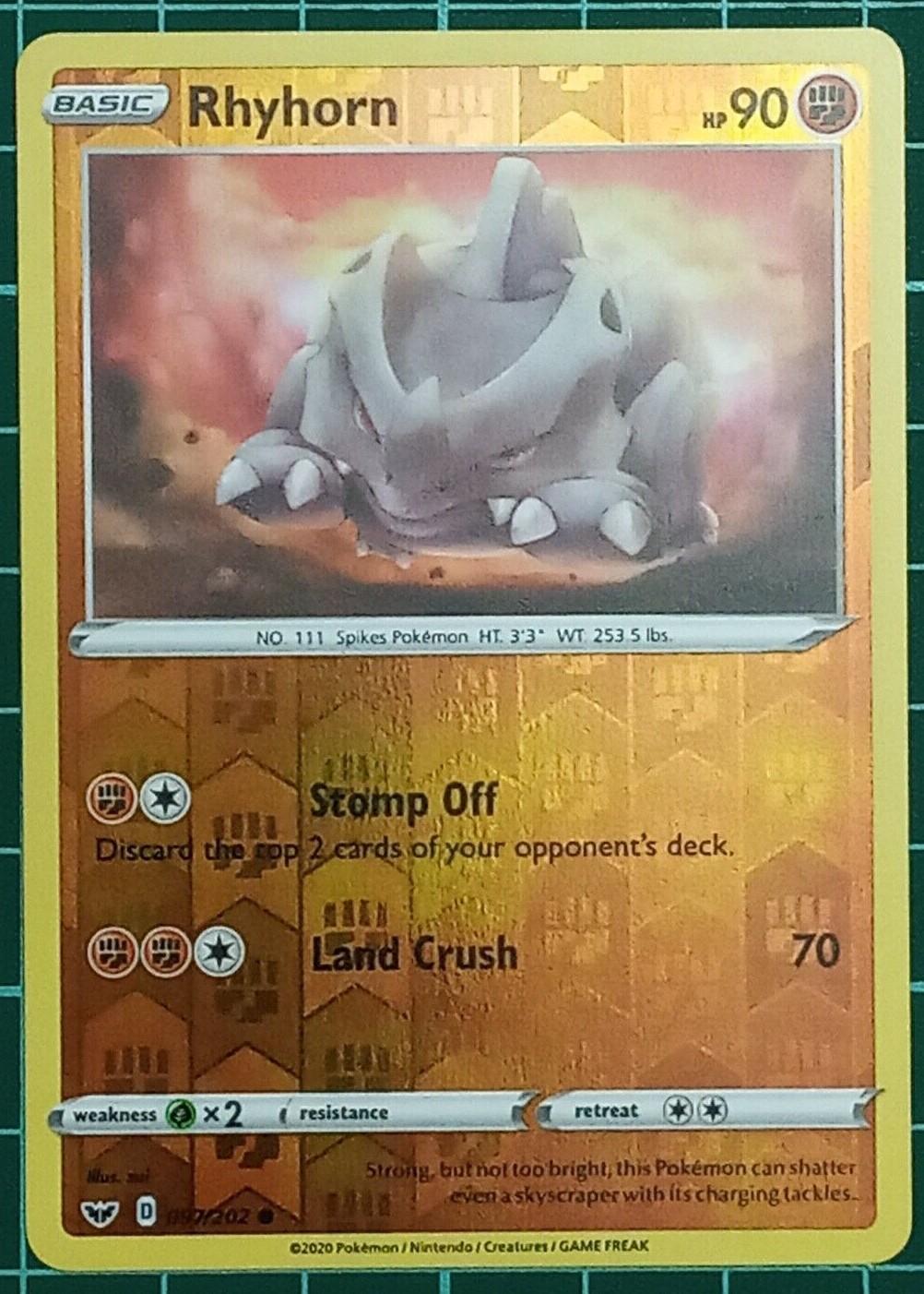 Rhyhorn [Reverse Holo]