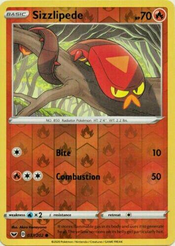 Sizzlipede [Reverse Holo]