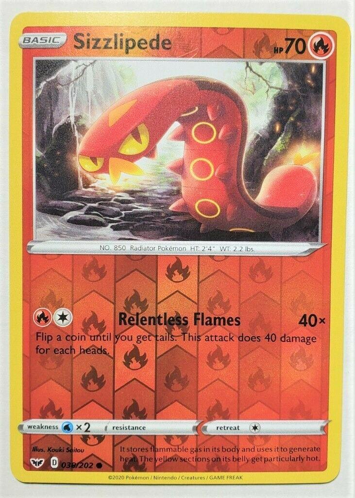 Sizzlipede [Reverse Holo]