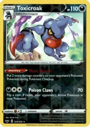 Toxicroak [Reverse Holo]