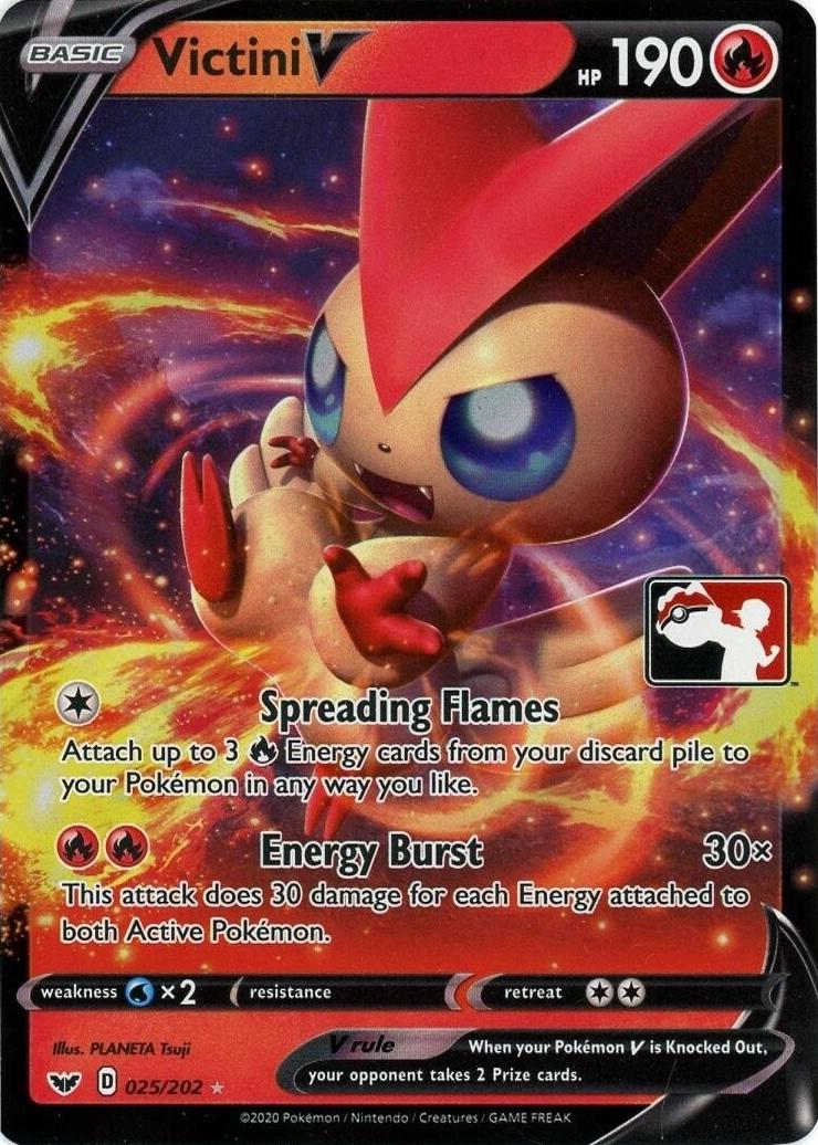 Sword & Shield Victini V [Prize-Pack] Pokémon card