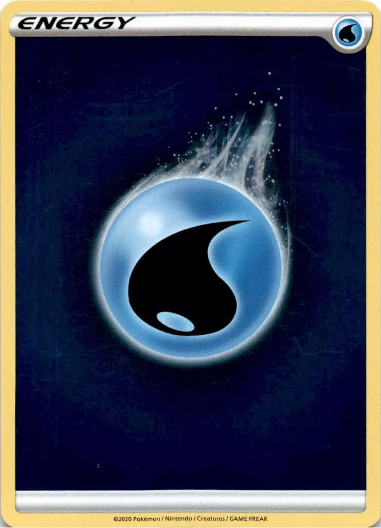 Sword & Shield Water Energy [Reverse Holo] Pokémon card