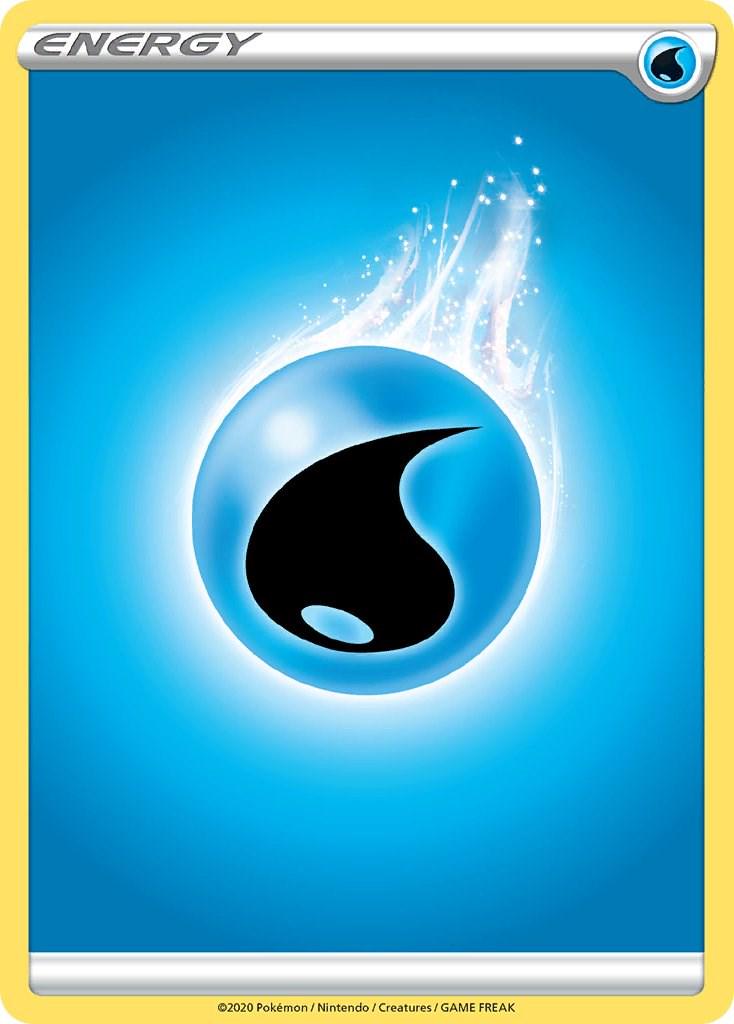 Sword & Shield Water Energy Pokémon card
