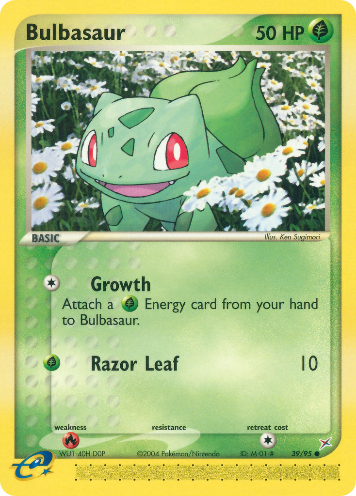 Team Magma & Team Aqua Bulbasaur Pokémon card