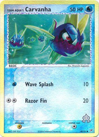 Carvanha [Reverse Holo]