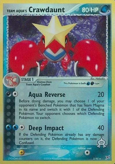 Crawdaunt [Reverse Holo]