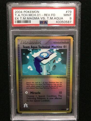 Team Magma & Team Aqua Technical Machine 01 [Reverse Holo] Pokémon card