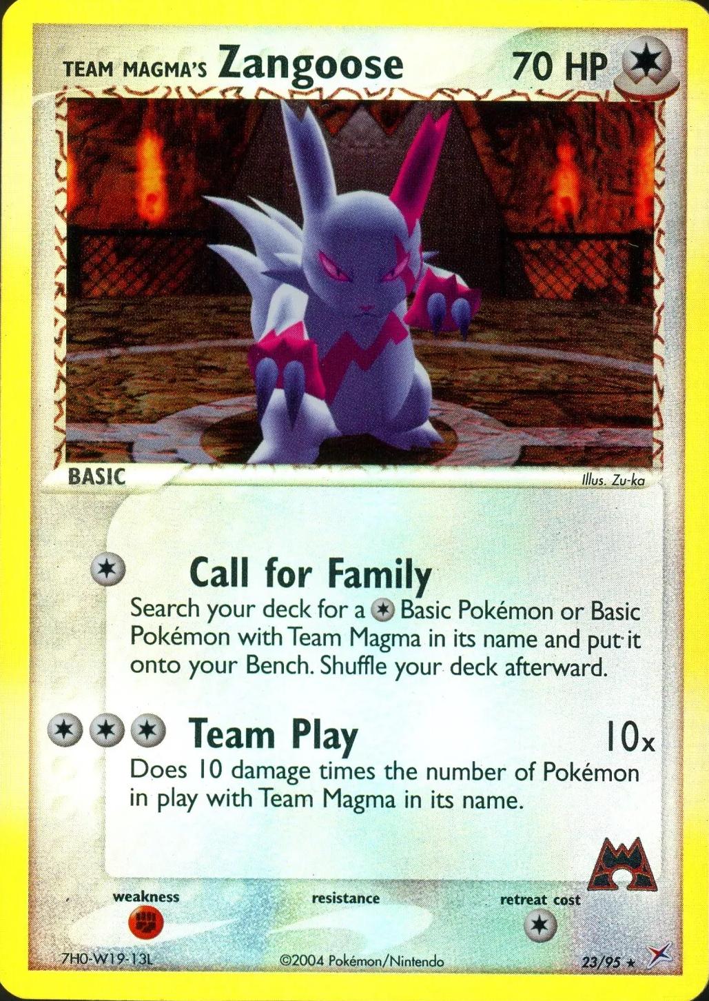 Zangoose [Reverse Holo]