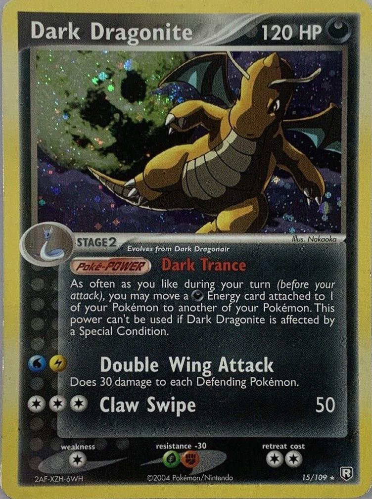 Team Rocket Returns Dark Dragonite [Holo] Pokémon card