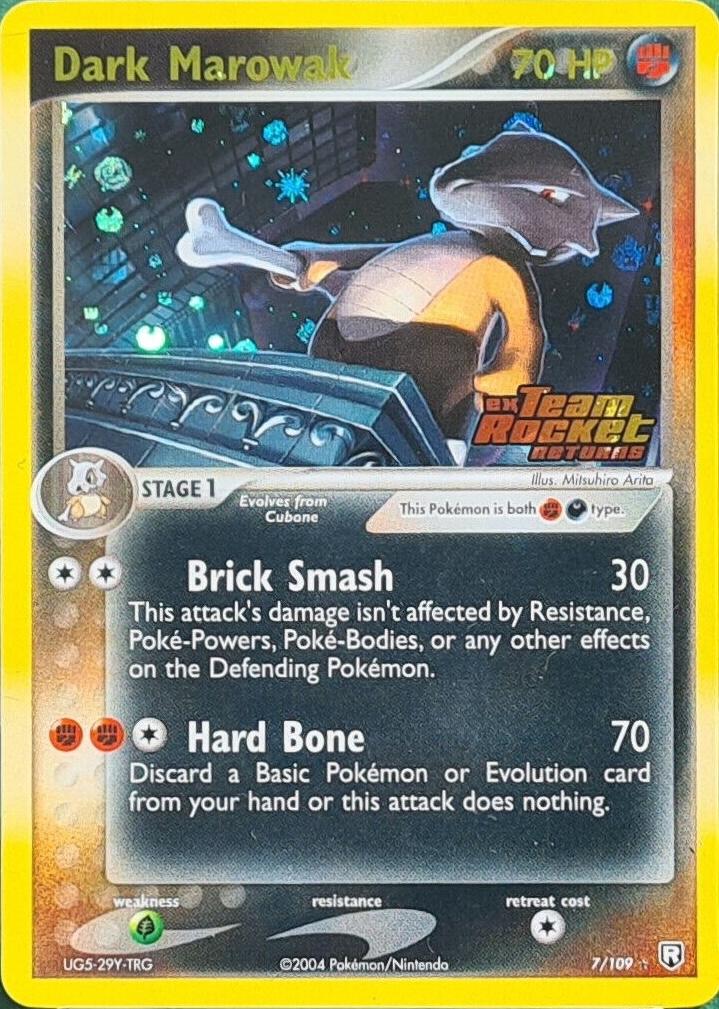 Dark Marowak [Reverse Holo]