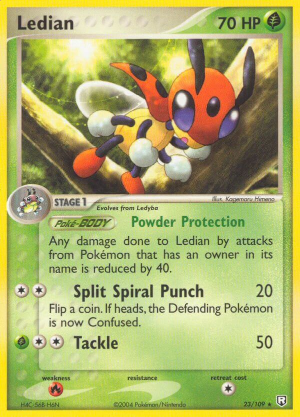 Team Rocket Returns Ledian Pokémon card