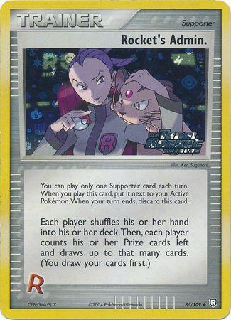 Rocket's Admin [Reverse Holo]