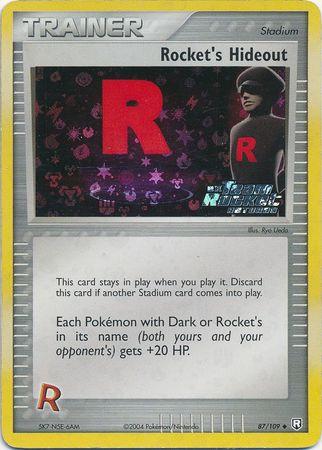 Rocket's Hideout [Reverse Holo]