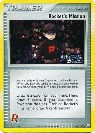Rocket's Mission [Reverse Holo]