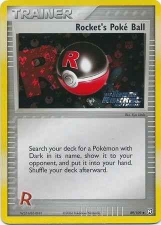 Rocket's Poke Ball [Reverse Holo]