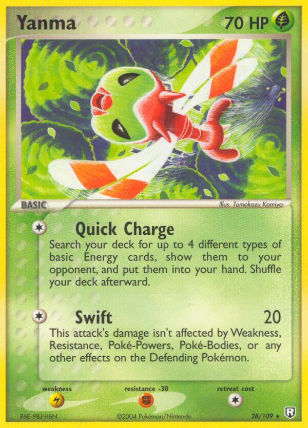Team Rocket Returns Yanma Pokémon card