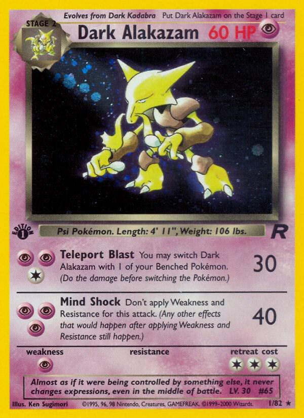 Dark Alakazam [1st-Edition]