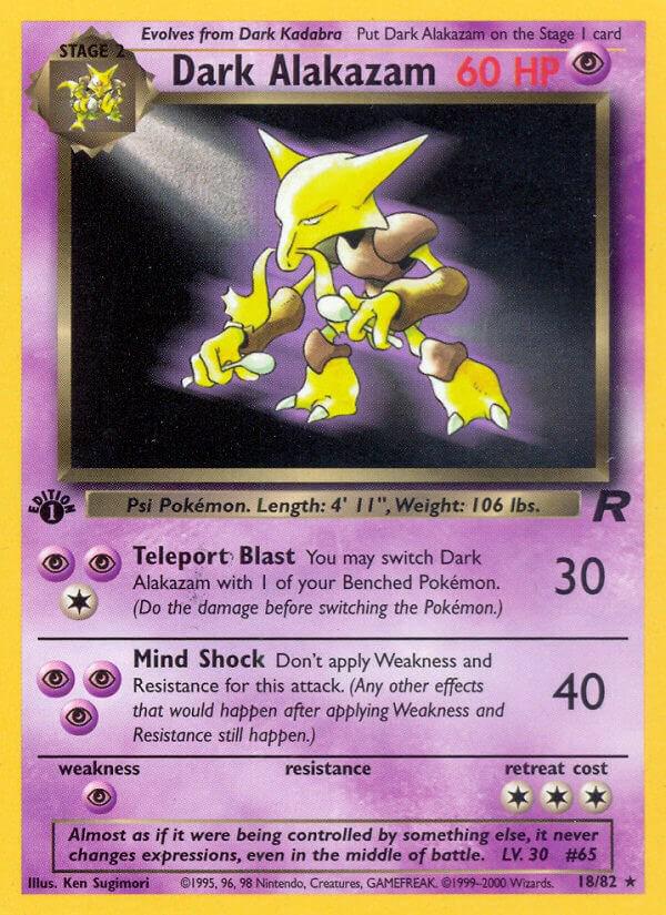 Dark Alakazam [1st-Edition]