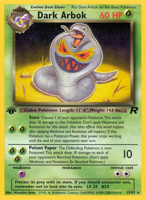 Dark Arbok [1st-Edition]