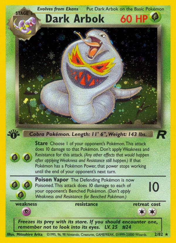 Dark Arbok [1st-Edition]
