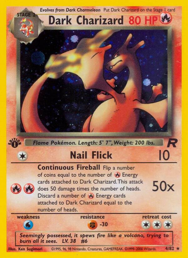 Team Rocket [1st-Edition] Dark Charizard [1st-Edition] Pokémon card