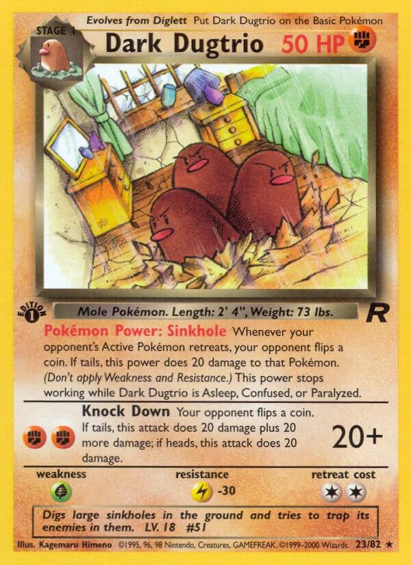 Dark Dugtrio [1st-Edition]
