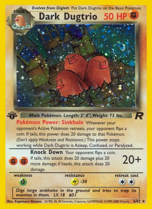 Dark Dugtrio [1st-Edition]