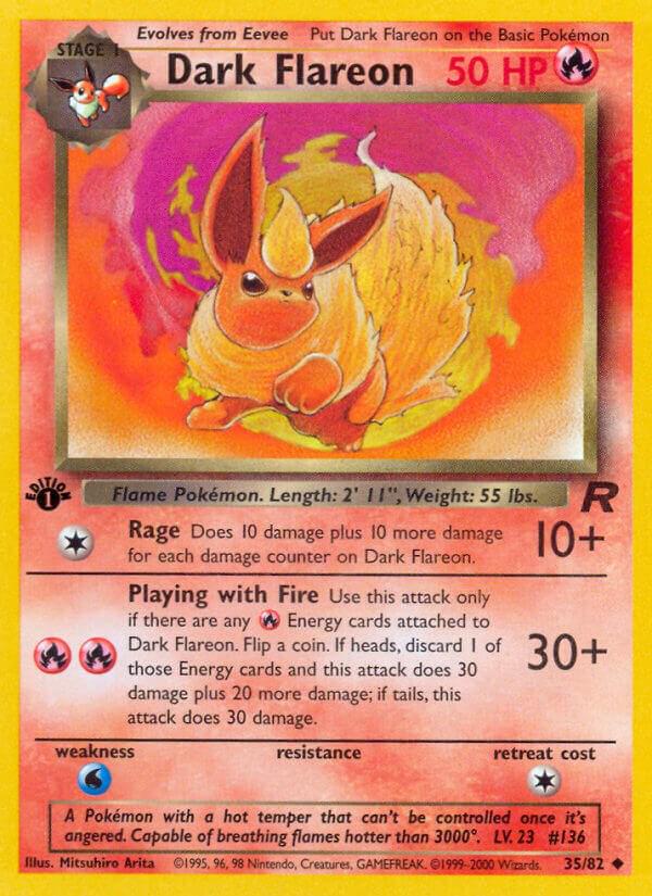 Dark Flareon [1st-Edition]