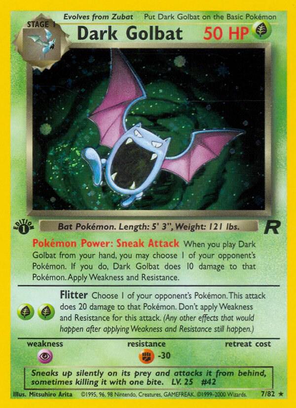 Dark Golbat [1st-Edition]