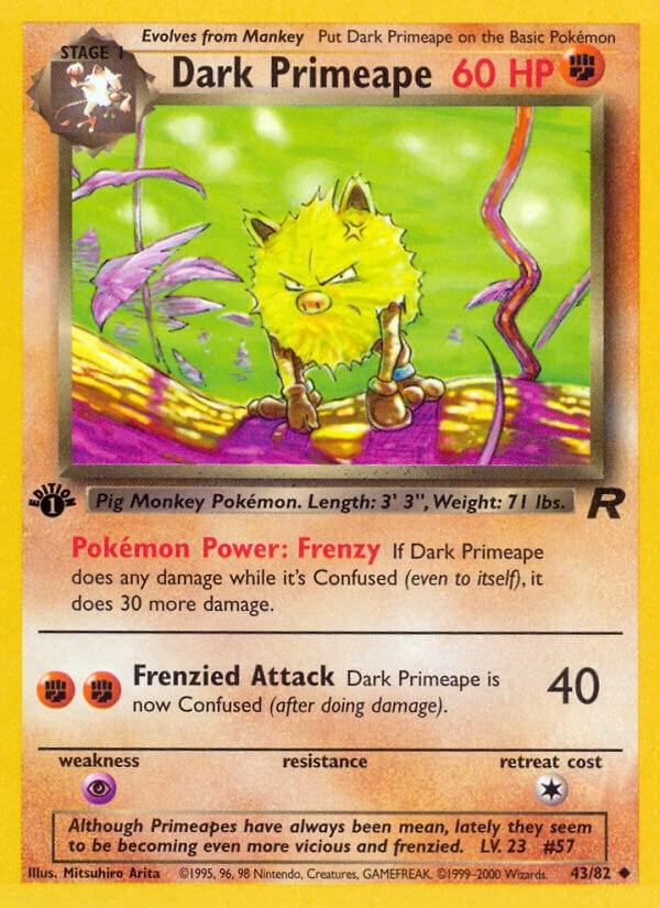 Dark Primeape [1st-Edition]
