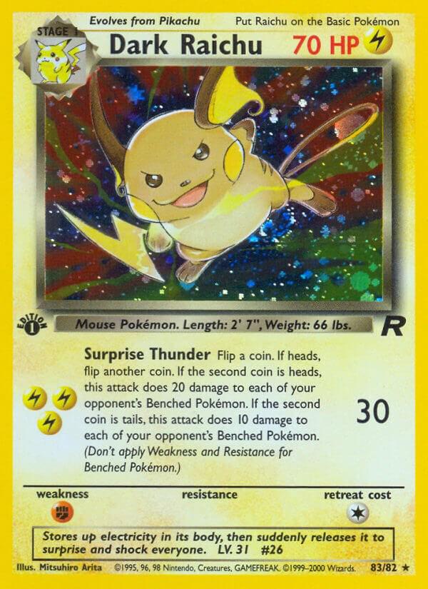 Dark Raichu [1st-Edition]