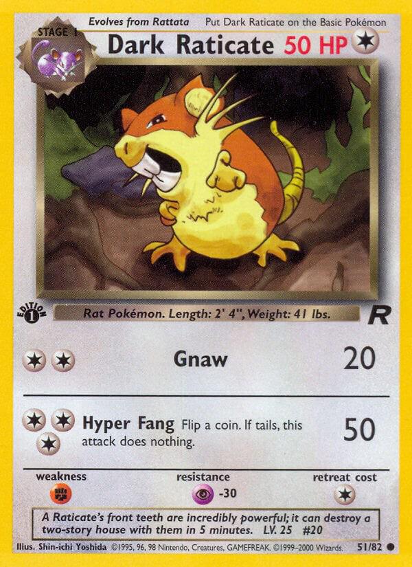 Dark Raticate [1st-Edition]