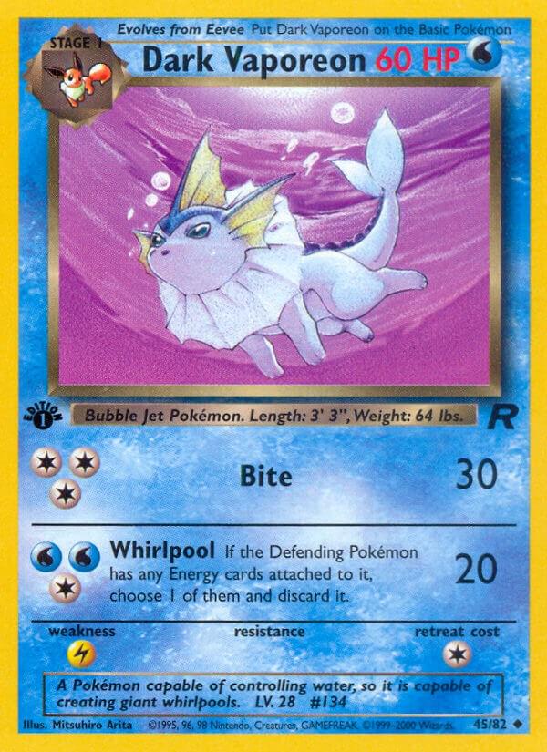 Dark Vaporeon [1st-Edition]