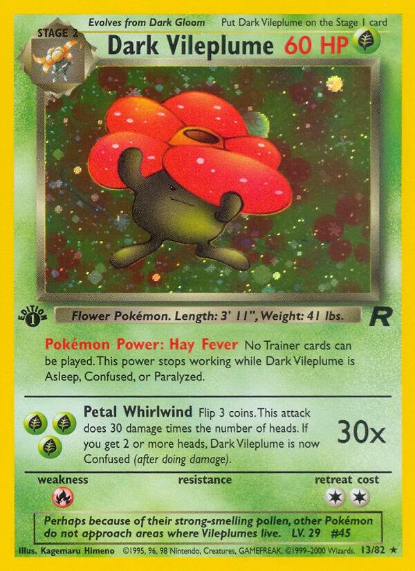 Dark Vileplume [1st-Edition]