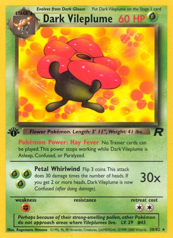 Dark Vileplume [1st-Edition]