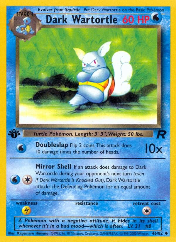 Dark Wartortle [1st-Edition]