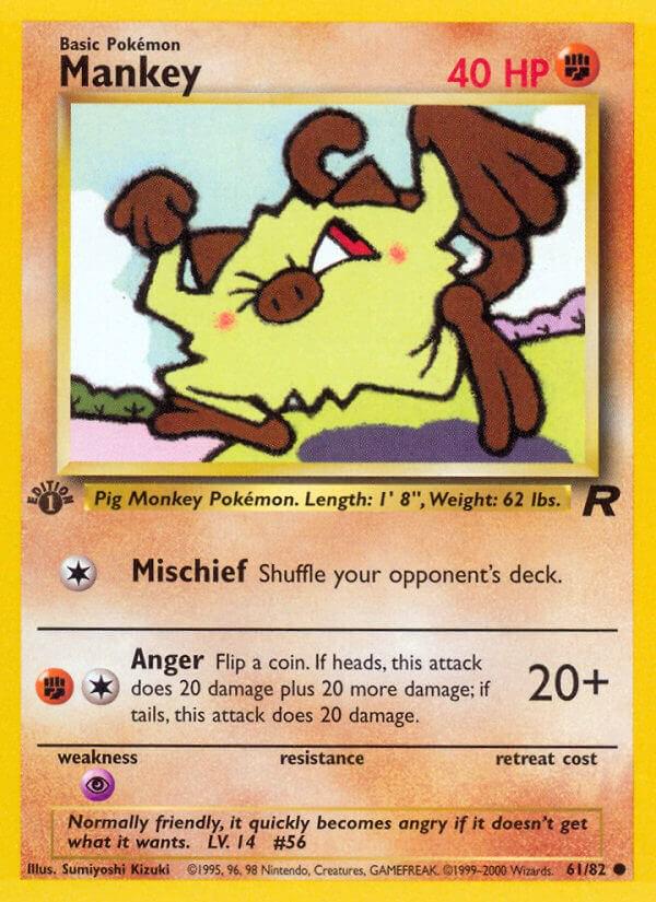 Mankey [1st-Edition]