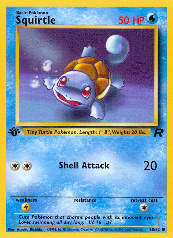 Squirtle [1st-Edition]