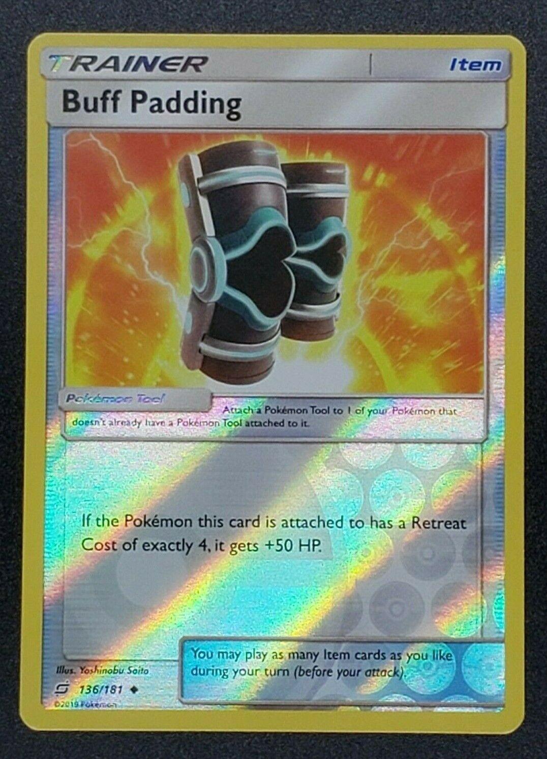 Team Up Buff Padding [Reverse Holo] Pokémon card